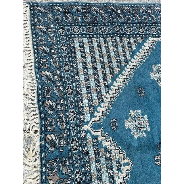 Rustic Vintage Rustic Moroccan Rabat Rug, 1960s For Sale - Image 3 of 17