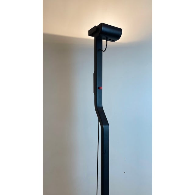 Black Vintage Floor Lamp by K. Takahama for Sirrah, 1980s For Sale - Image 8 of 15