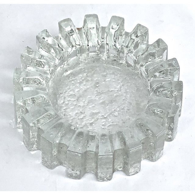MidCentury Modern Fluted Glass Candy Dish Chairish