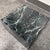 Green Italian Marble Waterfall Edge Square Side Table For Sale - Image 8 of 12