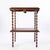 Early 20th Century Early 20th Century Table With Spool Legs and Fancy Apron For Sale - Image 5 of 7