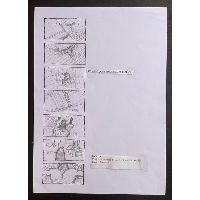 Modern Enki Bilal, Immortal, Original Signed Drawing For Sale - Image 3 of 4