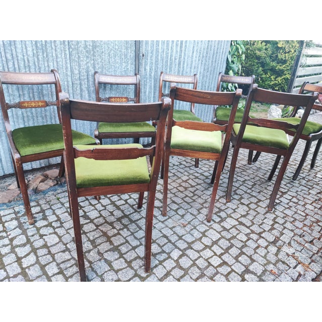 Art Nouveau Chair, 1890s, Set of 8 For Sale - Image 13 of 14