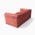 1980s Postmodern Rose Pink Grid-Tufted Loveseat, 67 In For Sale - Image 15 of 18