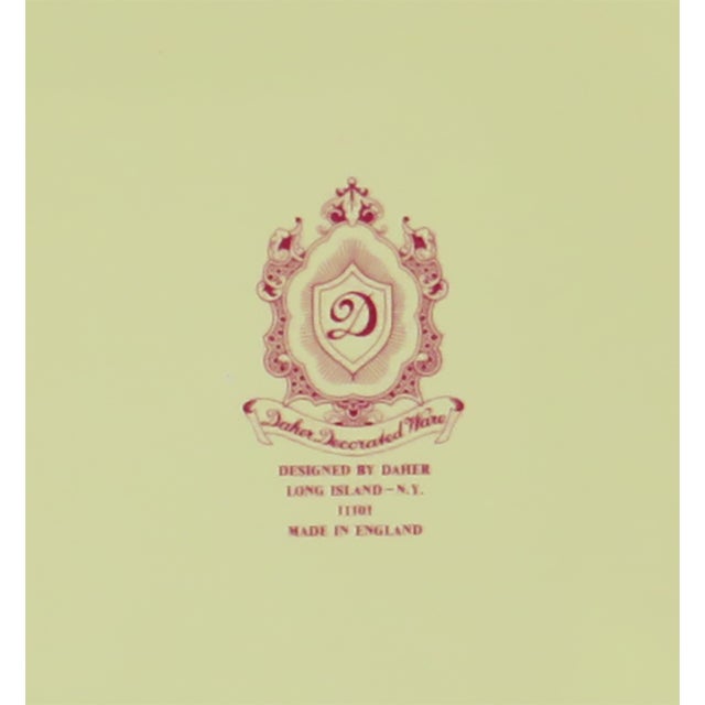 Metal Large English Tole Trays of Paris Montmartre Street Scene & Moulin Rouge, Set of 2 For Sale - Image 7 of 7