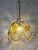 Amber and Clear Murano Style Glass Pendant Lamp, 1970s For Sale - Image 14 of 14