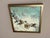 This artwork presents a delicate interplay between nature and the unexpected, featuring a spider poised among softly...