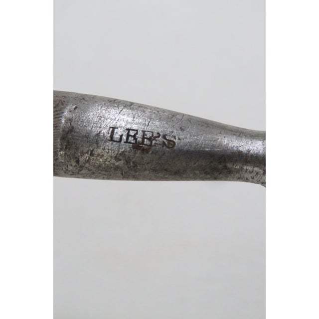 Silver Lees Cutlery Knife Sharpener Rod Early 1900s Honing Steel Sterling Silver 5146b For Sale - Image 8 of 9