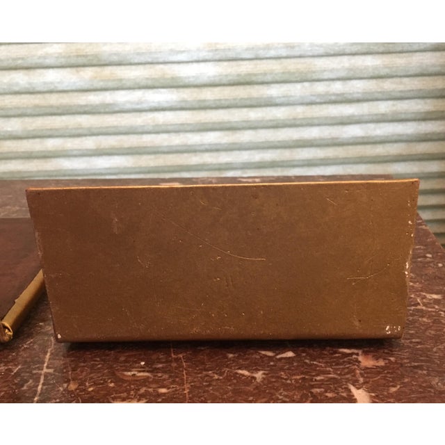 MidCentury Gold Tone Bookends A Pair Chairish