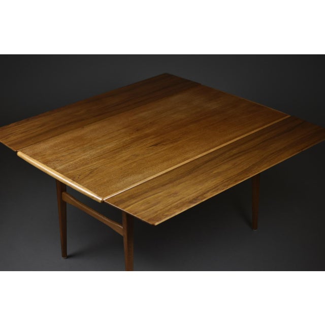 1950s Mid-Century Swedish Teak Extendable Coffee Table from Emmaboda Möbelfabrik, 1950s For Sale - Image 5 of 16