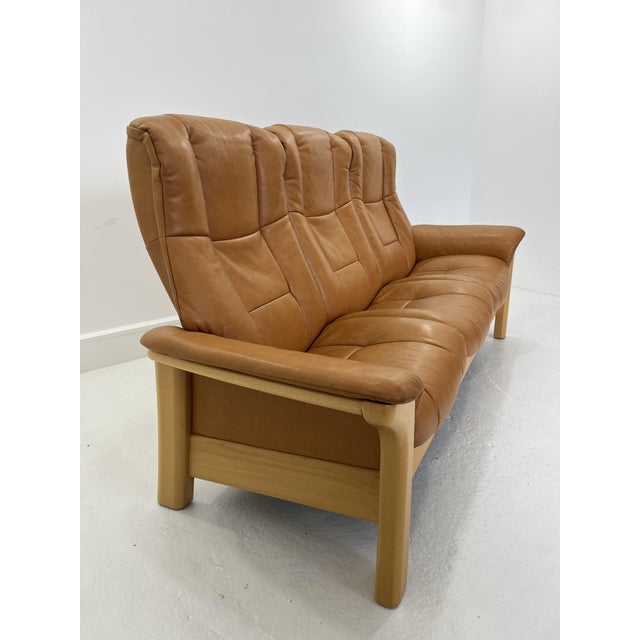 Stressless 3-Seater Sofa from Ekornes, Norway, 1980s For Sale - Image 6 of 17