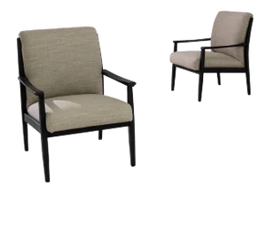 1960s Czech Upholstered Armchairs, a Pair