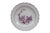 Eleven Wedgwood creamware transferware scalloped plates in the Mennecy pattern, circa 1900s. The plates features a scenic...