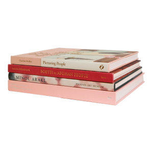 Decorative Books - Blush Arts Coffee Table Stack - 4 Pink Books