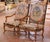 Wood Pair of 19th Century French Louis XV Armchairs With Needlepoint Upholstery For Sale - Image 7 of 12