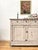Vintage Painted Wooden Buffet For Sale - Image 3 of 13