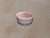 Ceramic Vintage Japanese Studio Pottery Chawan Tea Bowl in Ivory & Blush Crackle Glaze For Sale - Image 7 of 7