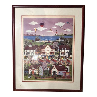 1980s Wooster Scott Signed and Numbered Original Lithograph For Sale