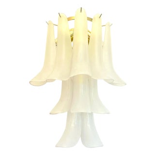 Frosted Selle Murano Glass Wall Sconce in Mazzega Style by Simoeng for Simoeng For Sale