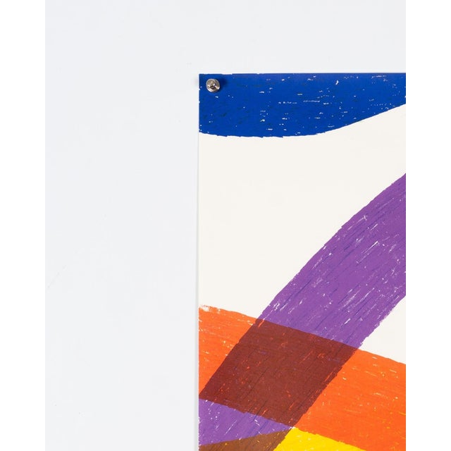 Olympia Lithograph Poster by Piero Dorazio, 1972 For Sale - Image 6 of 9
