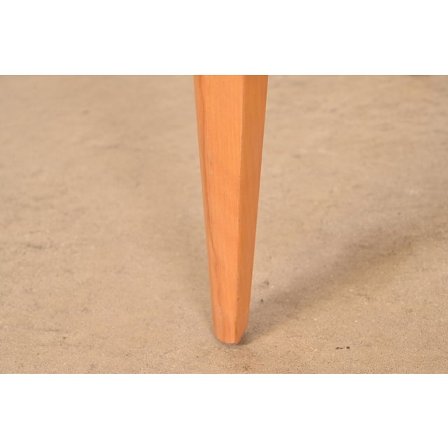 Heywood Wakefield Mid-Century Modern Solid Maple Side Chair, 1950s For Sale - Image 9 of 15