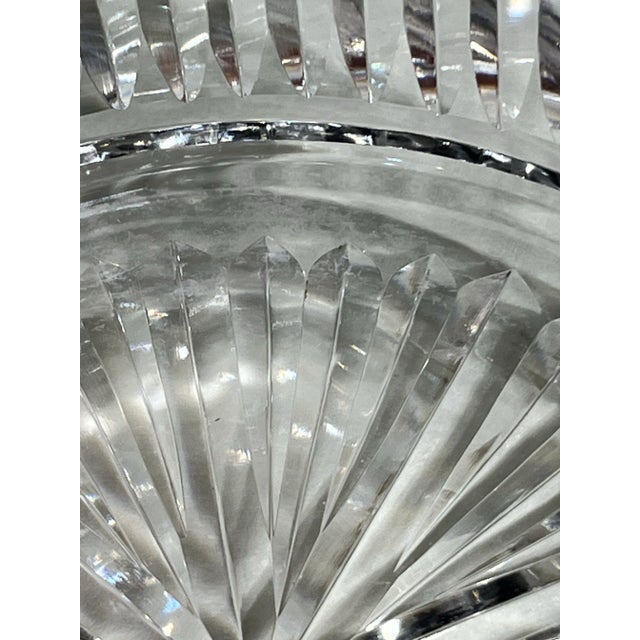 Waterford Crystal Waterford, Crystal Cigar Ashtray Large For Sale - Image 4 of 6