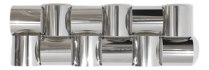 Stainless Steel and Metal Wall Light, 2010s
