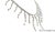 18k (750) White Gold - 12.60 Ct Natural Diamond -Vvs: Necklace For Sale - Image 10 of 12