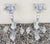 Candleholders Candelabras Pair 5 Cups Each Antique Circa 1950s Made of Pewter Silver Tone Made in Italy No Insignias For Sale - Image 10 of 12