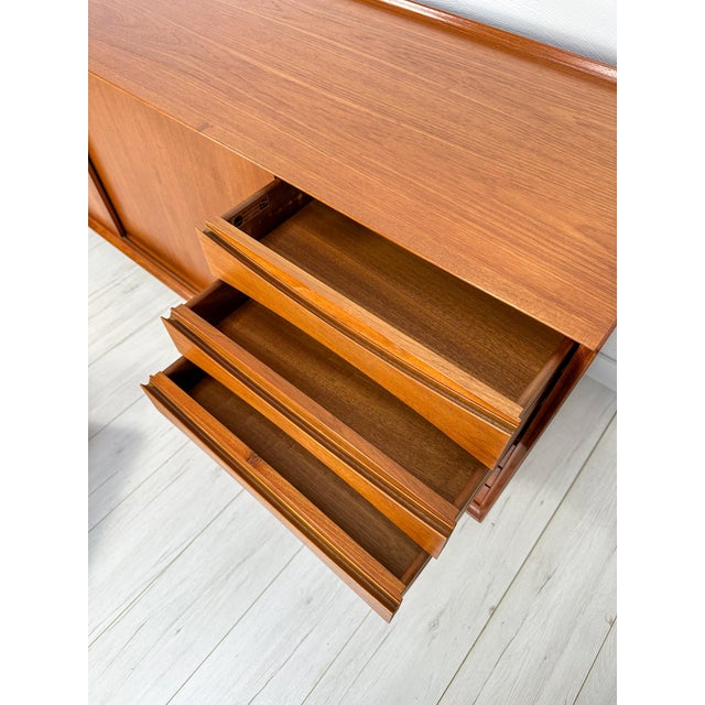 Vintage Mid-Century Danish Teak OS29 Sideboard by Arne Vodder for Sibast, 1960s For Sale - Image 11 of 16