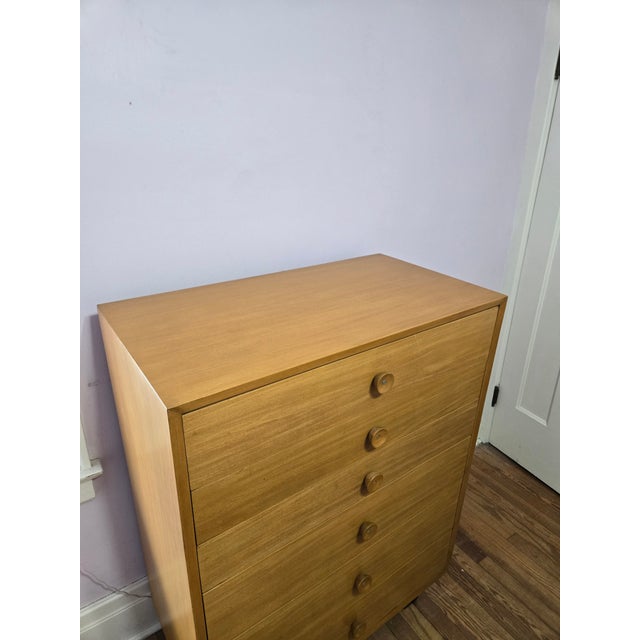 Herman Miller Herman Miller Mid-Century Modern Walnut Tall Dresser / Gentleman’s Chest, C. 1950s For Sale - Image 4 of 11