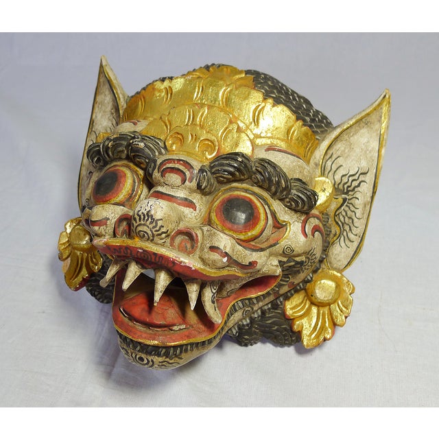 Vintage HandCarved & Painted Masks Set of 3 Chairish