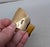 Vintage 1977 Signed Napier Book Piece Goldtone Wavy Cuff Bracelet For Sale - Image 12 of 12