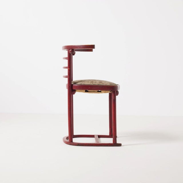 Antique Model 728 Fledermaus Chair by Josef Hoffmann for Thonet Mundus, 1910s For Sale - Image 6 of 14