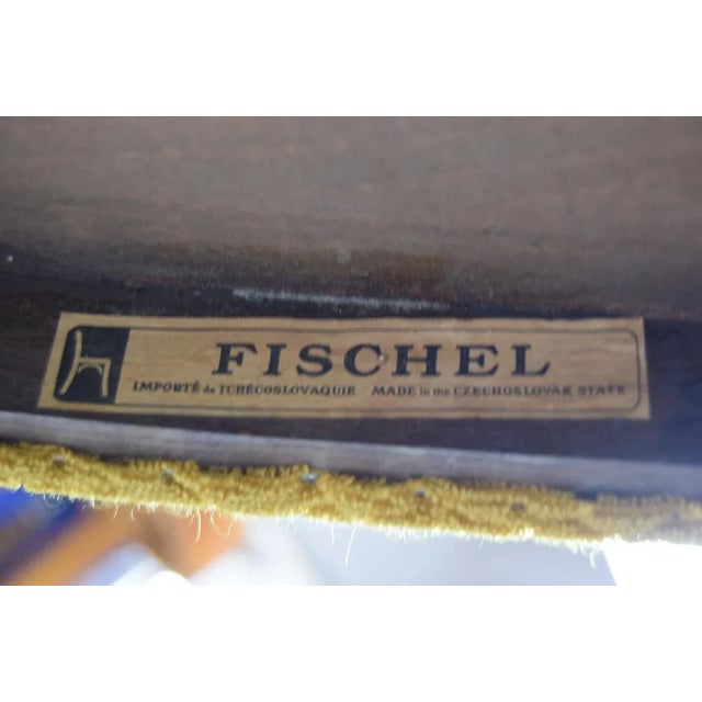 Art Deco Dining Chairs by Fischel, 1930s, Set of 4 For Sale - Image 10 of 11