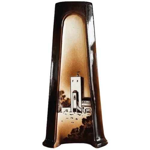 Antique Art Deco Ceramic Vase from Utrecht Fayence, Holland, 1900s For Sale - Image 9 of 9