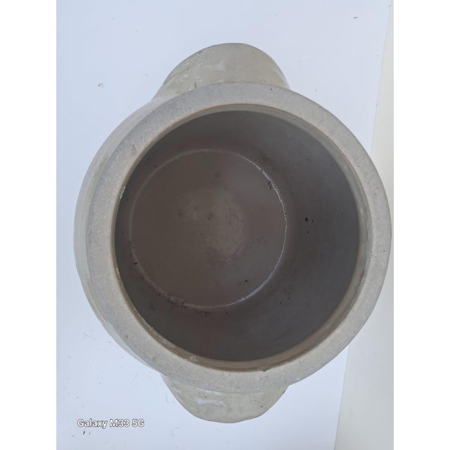 Vintage French Glazed Stoneware Confit Pots, 1890s, Set of 5 For Sale - Image 11 of 17