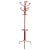 Antique Red Cast Iron Coat Rack, 1920s For Sale - Image 9 of 9