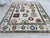 Textile 8x10 Sumptuous Fiona Ivory Abstract Floral Geometric Handknotted Wool Carpet Rug For Sale - Image 7 of 7
