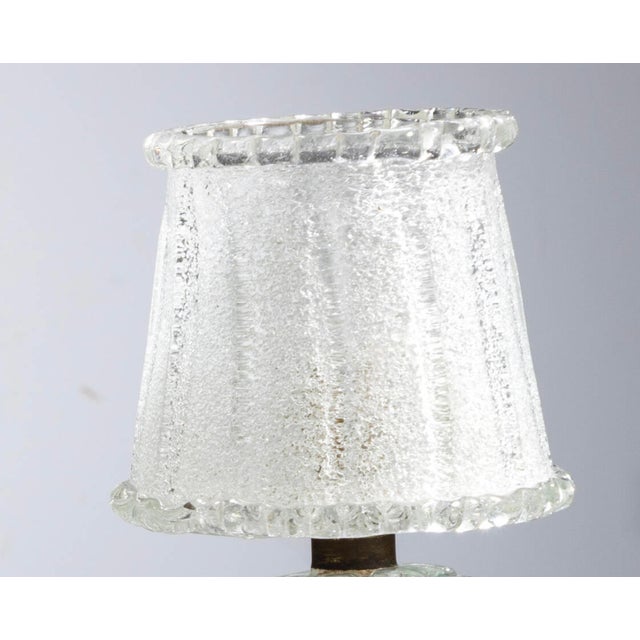 Mid-Century Modern Table Lamps by Barovier & Toso, 1940s, Set of 2 For Sale - Image 3 of 6