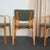 Set of Three Upholstered Maple Bentwood Chairs by Thonet For Sale In New York - Image 6 of 11