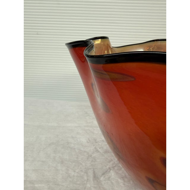 Cohn-Stone Studios Scalloped Edge Bowl For Sale - Image 9 of 12