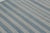 Vintage Dhurrie Rug With Blue and Gray Geometric Stripes - Rug & Kilim For Sale In New York - Image 6 of 9