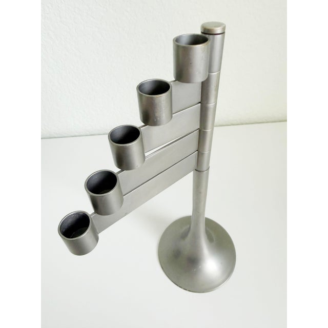 1970s Habitat French Modernist Candelabra, Attributed For Sale In Sacramento - Image 6 of 8