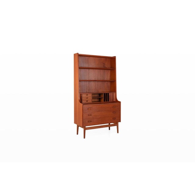 Danish Teak Bookcase by Johannes Sorth for Nexø, 1960s For Sale - Image 13 of 13