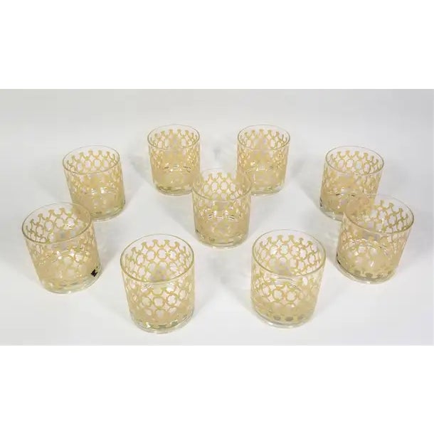 1970s Georges Briard Glassware Barware, Mid Century, 1970s For Sale - Image 5 of 12