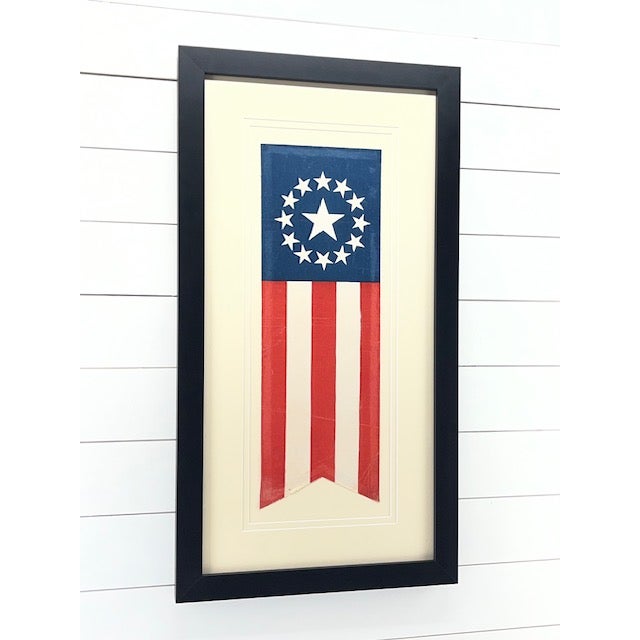 13 Star Banner From Centennial Held in Philadelphia in 1876 For Sale - Image 4 of 7