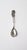 A sterling silver spoon with a rose‑flower botanical design, Victorian period, circa turn‑of‑the‑century (1890–1910),...