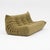 Togo Three-Seater Sofa in Olive Bouclet by Michel Ducaroy for Ligne Roset For Sale - Image 9 of 17