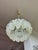 Ivory Brutalist Acrylic Pendant in the style of Kalmar, Austria, 1960s For Sale - Image 8 of 11